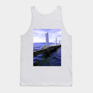 Pier Down at the beauty of Mallacoota Tank Top